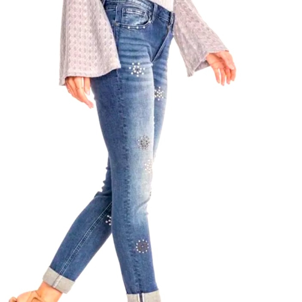 MISS ME ankle skinny jeans pants